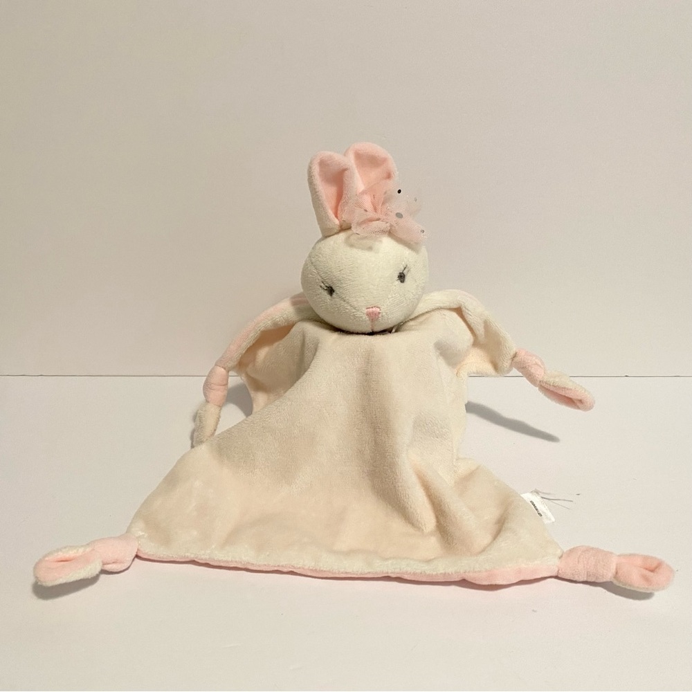 Stephen Joseph Baby Bunny Lovey Ballerina White Pink Soft Security Blanket Girl
